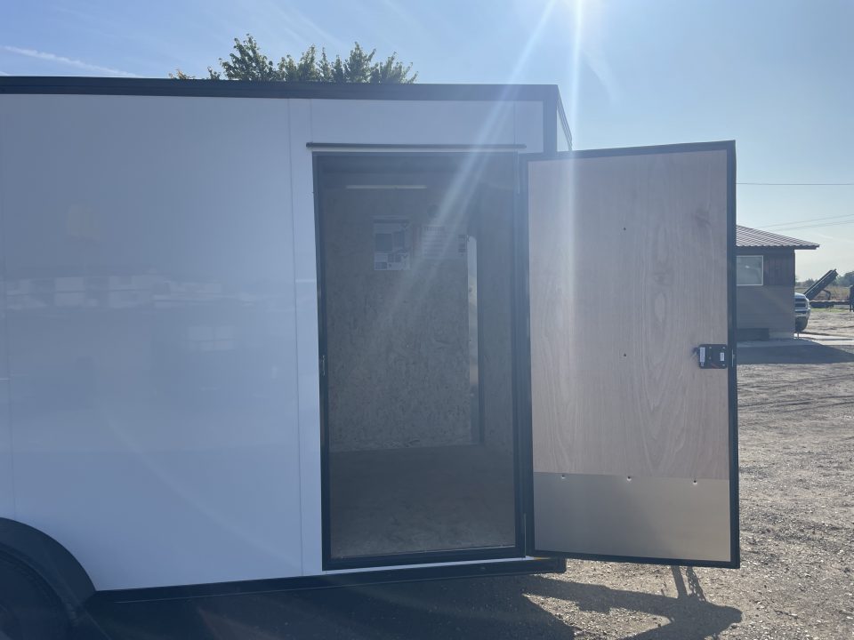 New 2027 Compass 7X16 7K Cargo Trailer with Rear Ramp Door