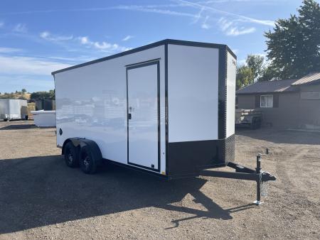 New 2027 Compass 7X16 7K Cargo Trailer with Rear Ramp Door