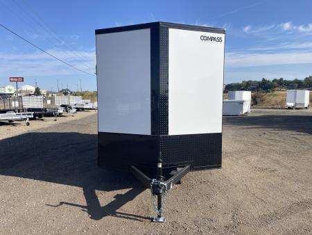 New 2027 Compass 7X16 7K Cargo Trailer with Rear Ramp Door