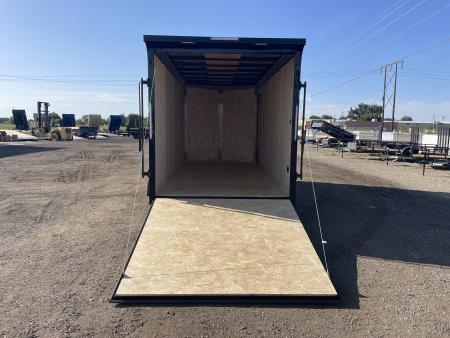 New 2027 Compass 7X16 7K Cargo Trailer with Rear Ramp Door