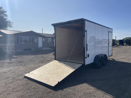 New 2027 Compass 7X16 7K Cargo Trailer with Rear Ramp Door