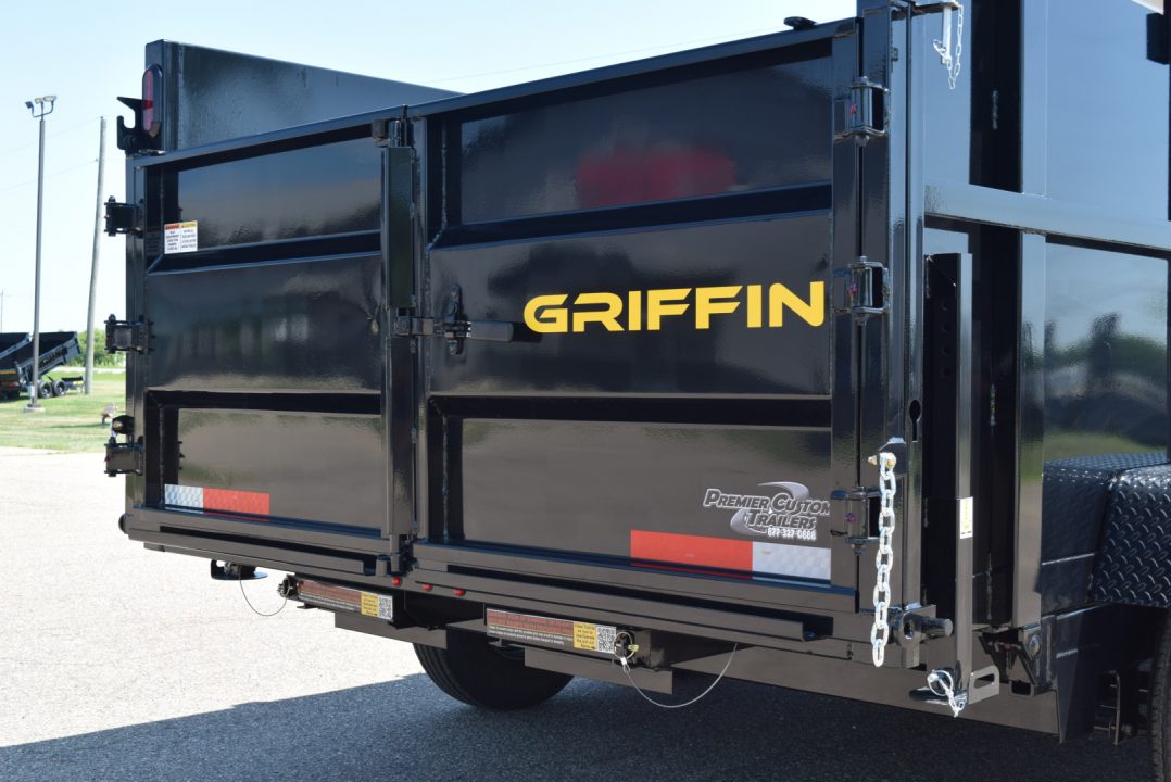 New 2027 Griffin Trailers 7x14 14K High Wall 48" Sides and Telescoping Cylinder Dump Trailer