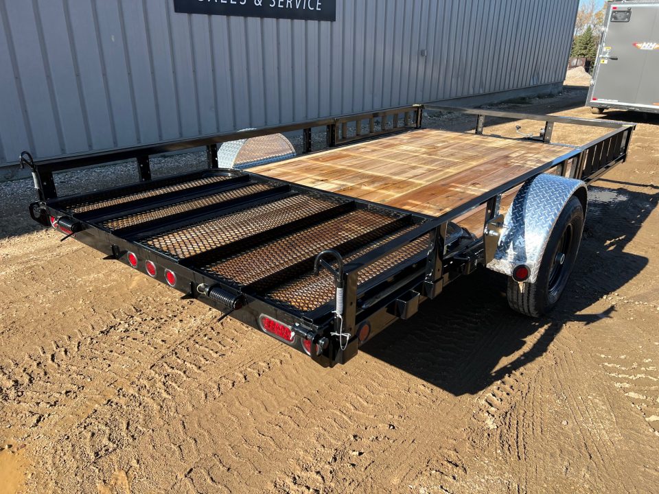 New 2027 PJ Trailers 14' ATV Utility U8 5K Axle Utility Trailer