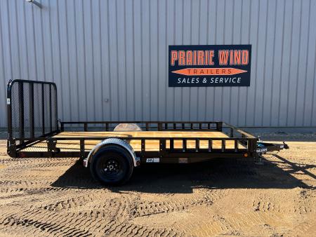 New 2027 PJ Trailers 14' ATV Utility U8 5K Axle Utility Trailer