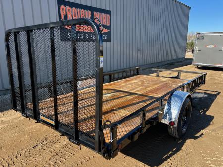 New 2027 PJ Trailers 14' ATV Utility U8 5K Axle Utility Trailer