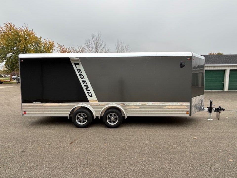 New 2027 Legend Trailers 8x24 Deluxe Snow Snowmobile Trailer