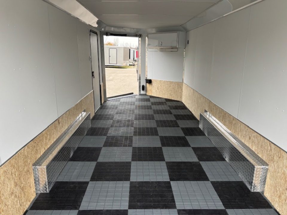 New 2027 Legend Trailers 8x24 Deluxe Snow Snowmobile Trailer