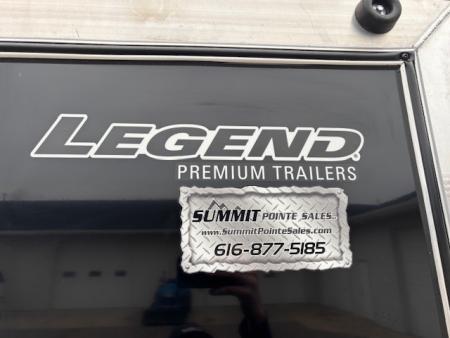 New 2027 Legend Trailers 8x24 Deluxe Snow Snowmobile Trailer