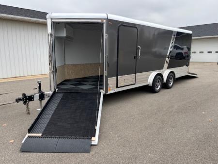 New 2027 Legend Trailers 8x24 Deluxe Snow Snowmobile Trailer