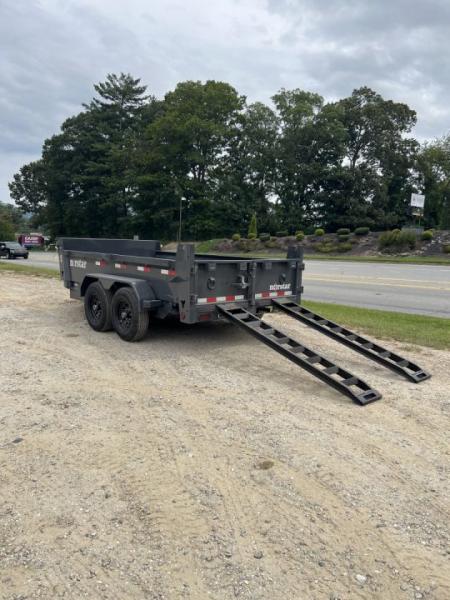 New 2027 Norstar DCB Series / 72" X 12' / 2-5,200# Electric Brake Axles / Scissor Hoist / Barn Door Rear Gates / Ramps