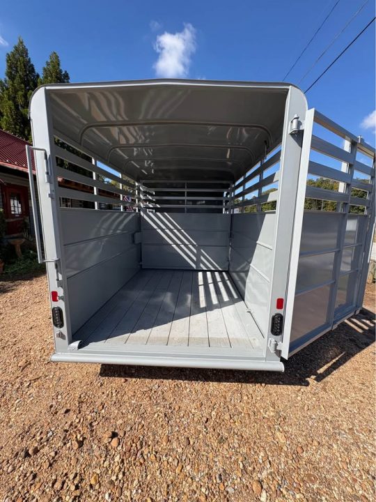 New 2027 Delta Mfg 16' Stock Bumper Pull Horse Trailer