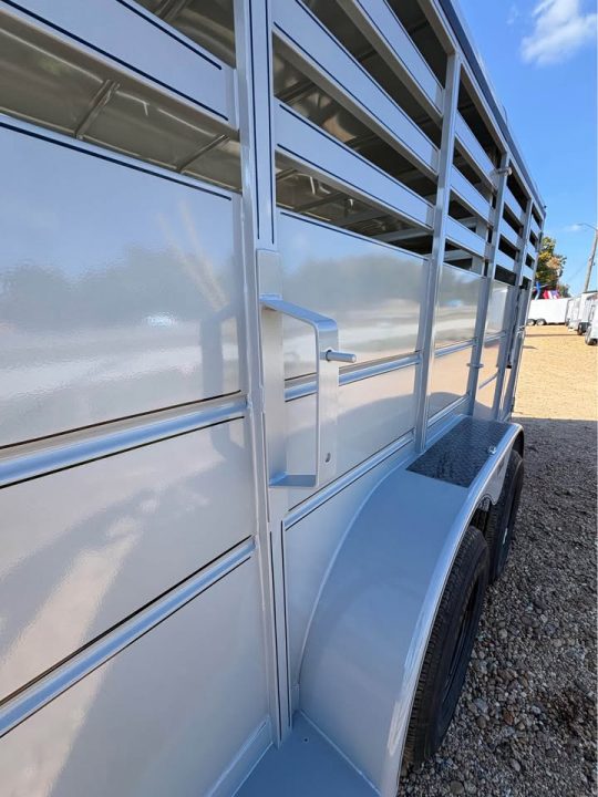 New 2027 Delta Mfg 16' Stock Bumper Pull Horse Trailer