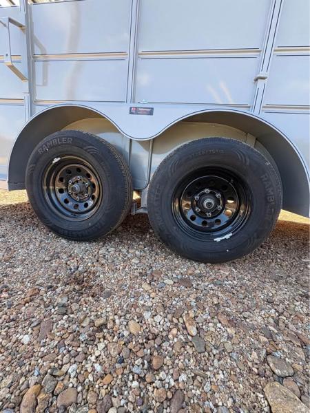 New 2027 Delta Mfg 16' Stock Bumper Pull Horse Trailer