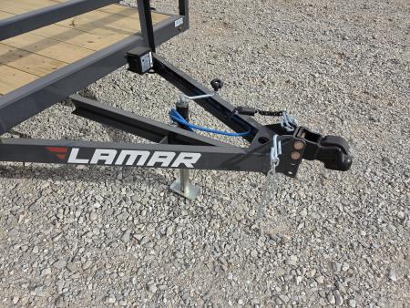 New 2027 Lamar 77X12 TANDEM 7K TUBETOP UTILITY W/4' SPRING GATE