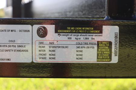 New 2027 6X10 Triple Crown Utility Trailer