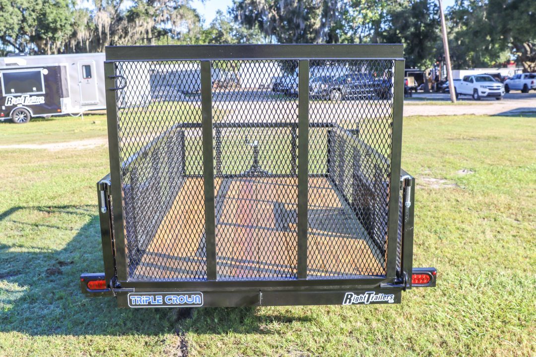 New 2027 5X10 Triple Crown UTILITY Trailer