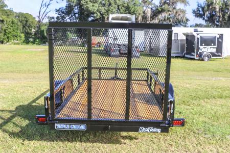 New 2027 5X10 Triple Crown Utility Trailer