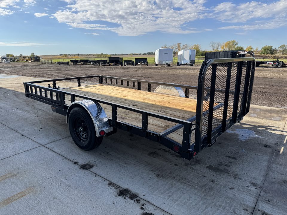 New 2027 PJ Trailers U8141 5k Utility Trailer