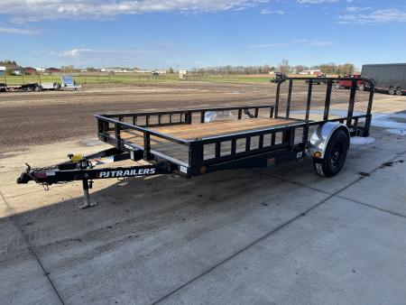 New 2027 PJ Trailers U8141 5k Utility Trailer