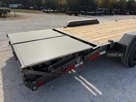 New 2027 MAXX-D EHX TANDEM HD CH W/ 4' DOVE/ MAX RAMPS/ 83X22 Car Hauler