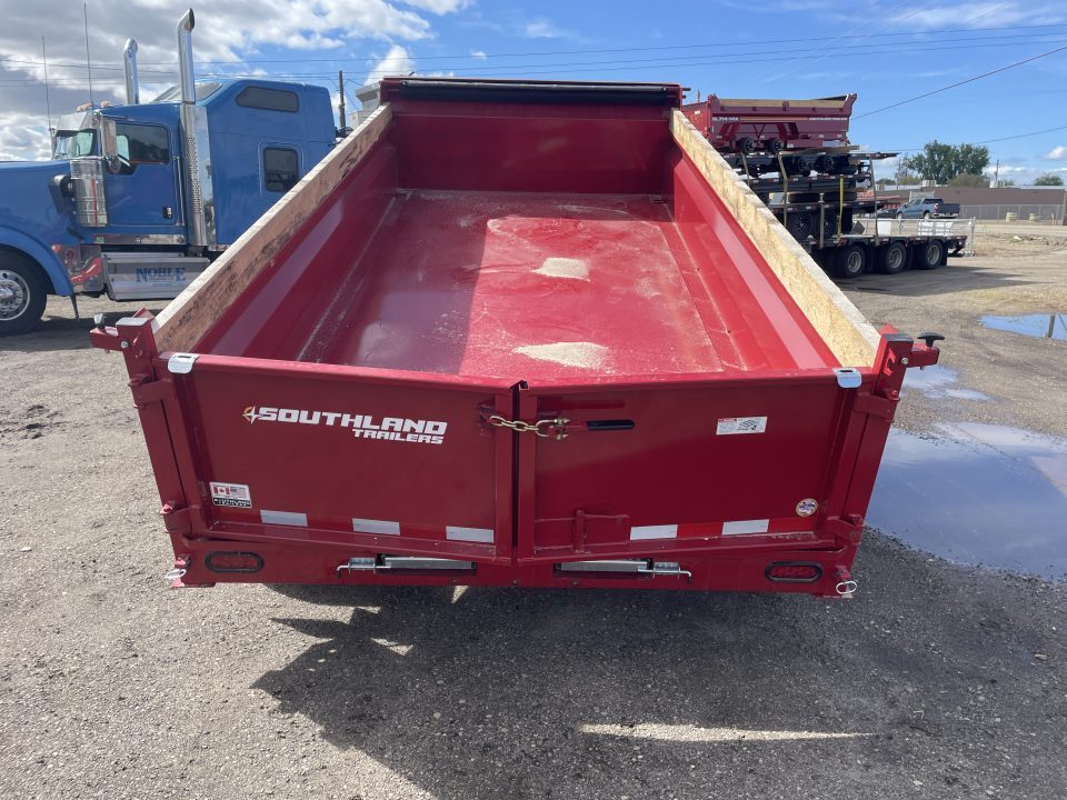 New 2027 Southland 7x14 14k Dump Trailer