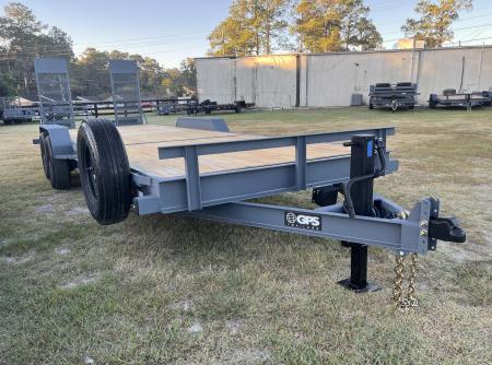 New 2027 GPS Trailers EH2414k (7x24 14k) Equipment Trailer