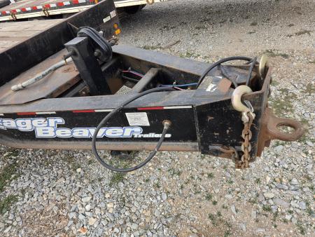 Used 2011 Eager Beaver 102X26 TANDEM PINTLE W/22.5K AIR BRAKE AXLES OAK FLOOR & 6FT DOVE