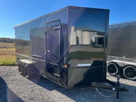 New 2027 Homesteader Trailer 7 x 16 Tandem Axle OHV Pkg Cargo / Enclosed Trailer