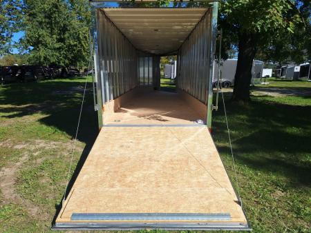 New 7X29 Stealth Trailers 4 place Snowmobile Trailer Aluminum