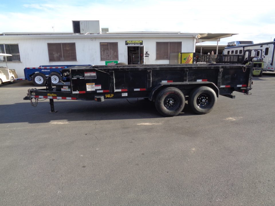 Used 2023 Big Tex Trailers * 14LP-16 * 16Ft Heavy Duty Ultra Low Profile 14k Dump Trailer