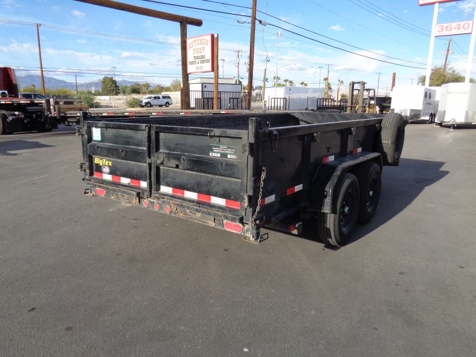 Used 2023 Big Tex Trailers * 14LP-16 * 16Ft Heavy Duty Ultra Low Profile 14k Dump Trailer
