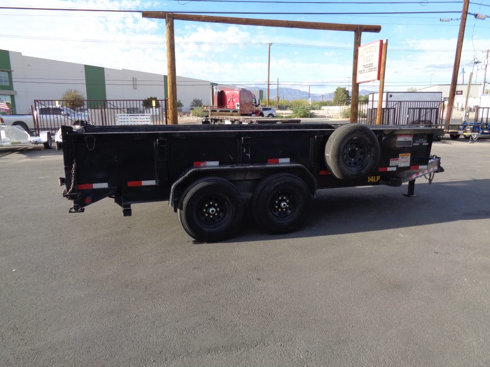 Used 2023 Big Tex Trailers * 14LP-16 * 16Ft Heavy Duty Ultra Low Profile 14k Dump Trailer