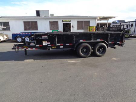 Used 2023 Big Tex Trailers * 14LP-16 * 16Ft Heavy Duty Ultra Low Profile 14k Dump Trailer