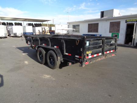 Used 2023 Big Tex Trailers * 14LP-16 * 16Ft Heavy Duty Ultra Low Profile 14k Dump Trailer
