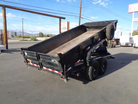 Used 2023 Big Tex Trailers * 14LP-16 * 16Ft Heavy Duty Ultra Low Profile 14k Dump Trailer
