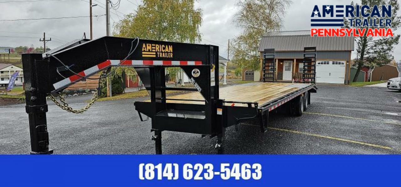 New 2027 Quality Trailers Pro Grade Gooseneck Deckover / 25,000 GVWR / 25' (20'+5')