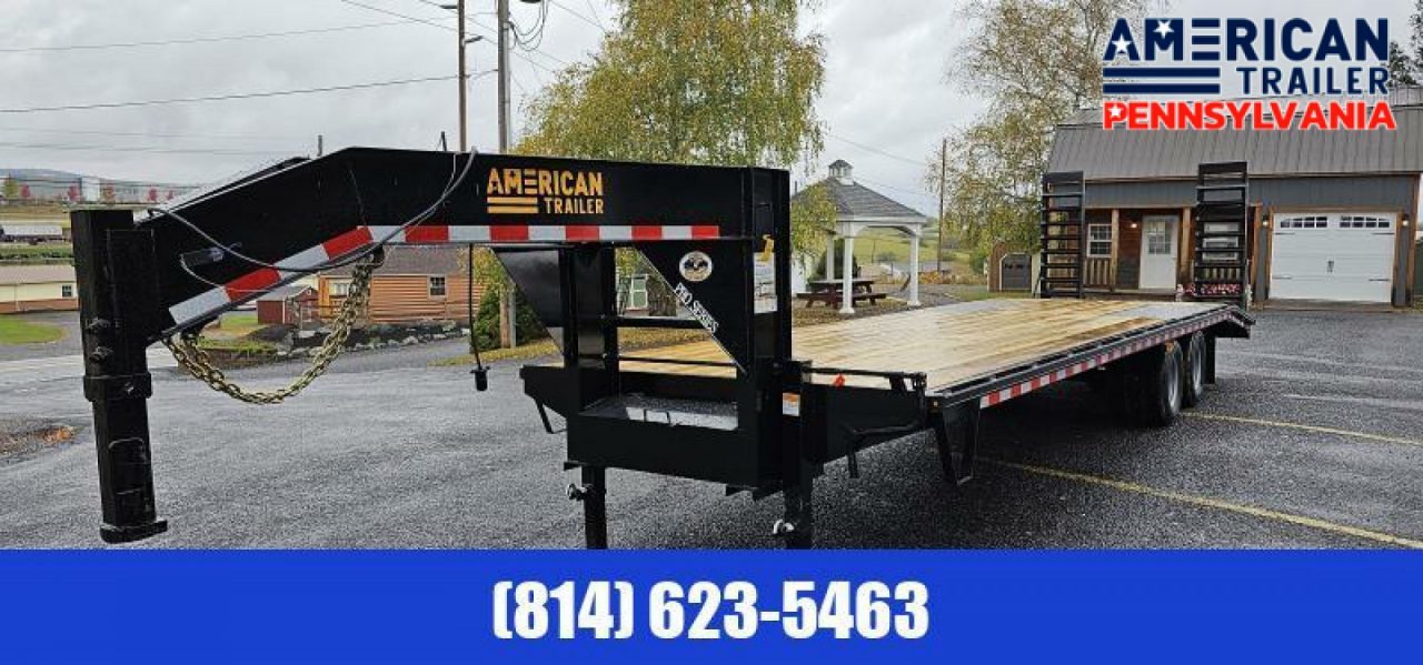 New 2027 Quality Trailers Pro Grade Gooseneck Deckover / 25,000 GVWR / 25' (20'+5')
