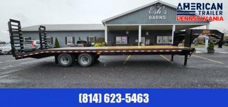 New 2027 Quality Trailers Pro Grade Gooseneck Deckover / 25,000 GVWR / 25' (20'+5')