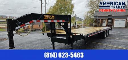 New 2027 Quality Trailers Pro Grade Gooseneck Deckover / 25,000 GVWR / 25' (20'+5')