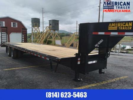 New 2027 Quality Trailers Pro Grade Gooseneck Deckover / 25,000 GVWR / 25' (20'+5')