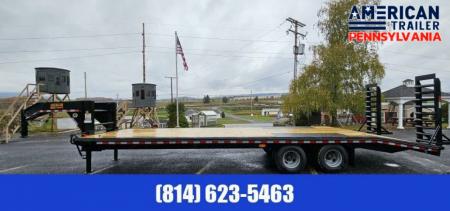 New 2027 Quality Trailers Pro Grade Gooseneck Deckover / 25,000 GVWR / 25' (20'+5')