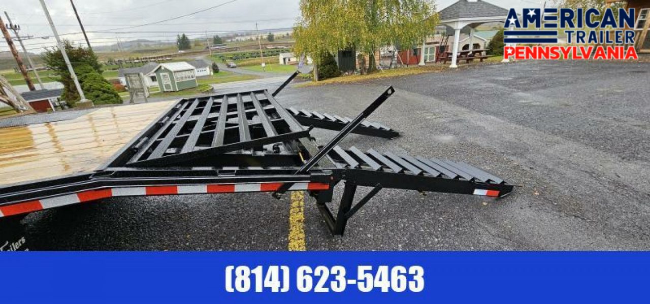 New 2027 Quality Trailers Pro Grade Gooseneck Trailer / 30' / 25K GVWR / Pop-up Dovetail