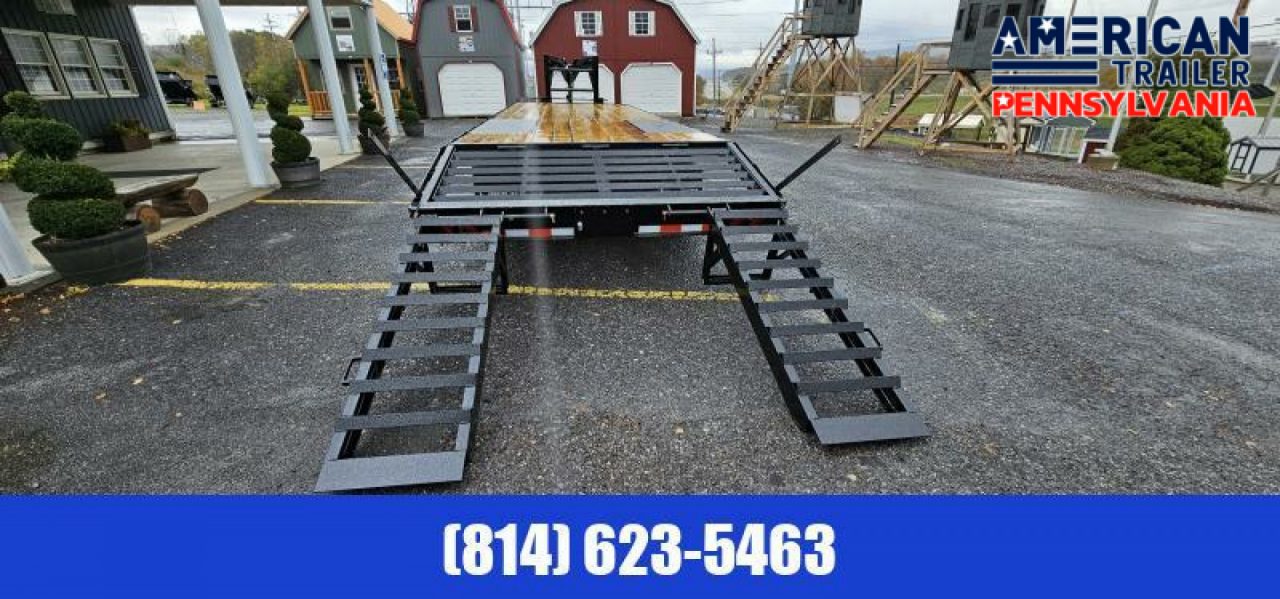 New 2027 Quality Trailers Pro Grade Gooseneck Trailer / 30' / 25K GVWR / Pop-up Dovetail