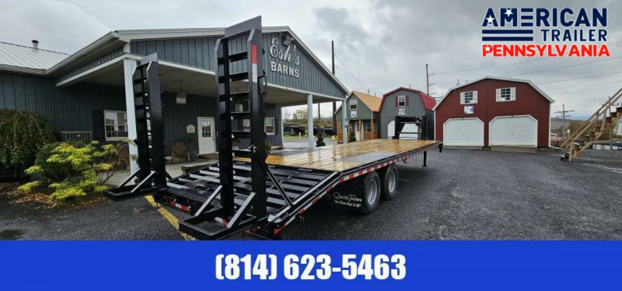 New 2027 Quality Trailers Pro Grade Gooseneck Trailer / 30' / 25K GVWR / Pop-up Dovetail