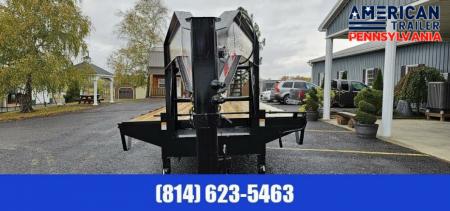 New 2027 Quality Trailers Pro Grade Gooseneck Trailer / 30' / 25K GVWR / Pop-up Dovetail