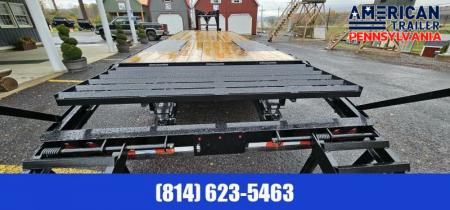 New 2027 Quality Trailers Pro Grade Gooseneck Trailer / 30' / 25K GVWR / Pop-up Dovetail