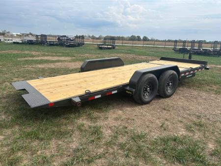 New 2027 Big Tex 83x20 Tandem 14K Gravity Tilt w/ 6' Stationary Deck