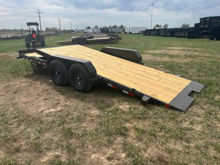 New 2027 Big Tex 83x20 Tandem 14K Gravity Tilt w/ 6' Stationary Deck