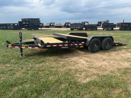 New 2027 Big Tex 83x20 Tandem 14K Gravity Tilt w/ 6' Stationary Deck