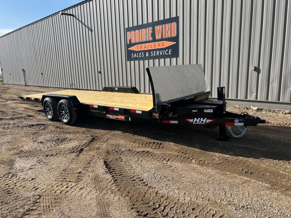 New 2027 H&H Trailers 22' Speed Loader Tilt Trailer